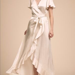 Ivory formal dress (BHLDN)